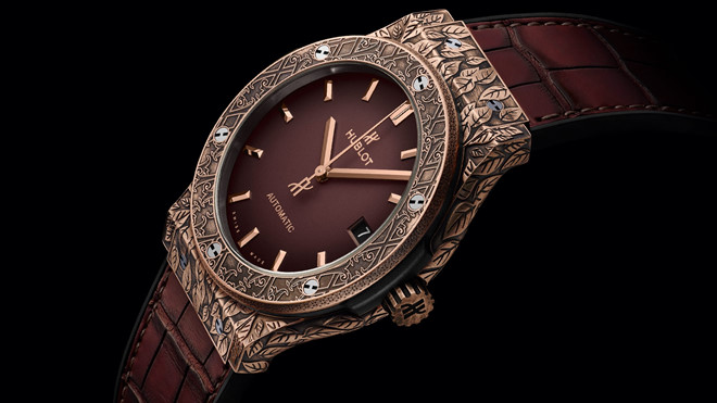 dong ho hublot classic fusion king gold